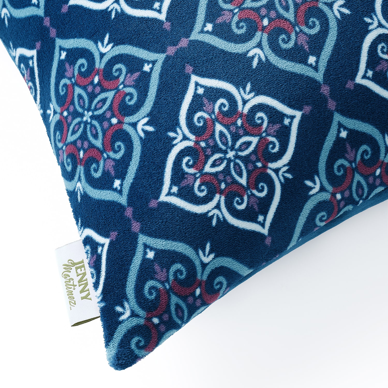Jenny Martinez Tersa Coco Plush Square Throw Pillow