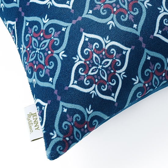Jenny Martinez Tersa Coco Plush Square Throw Pillow