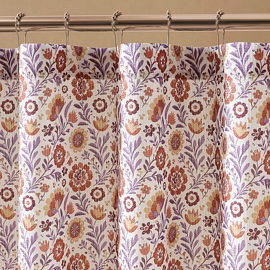 Jenny Martinez Terra Floral Shower Curtain