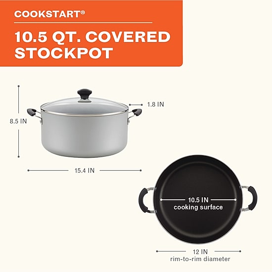 Farberware 10.5-qt. Stockpot with Lid