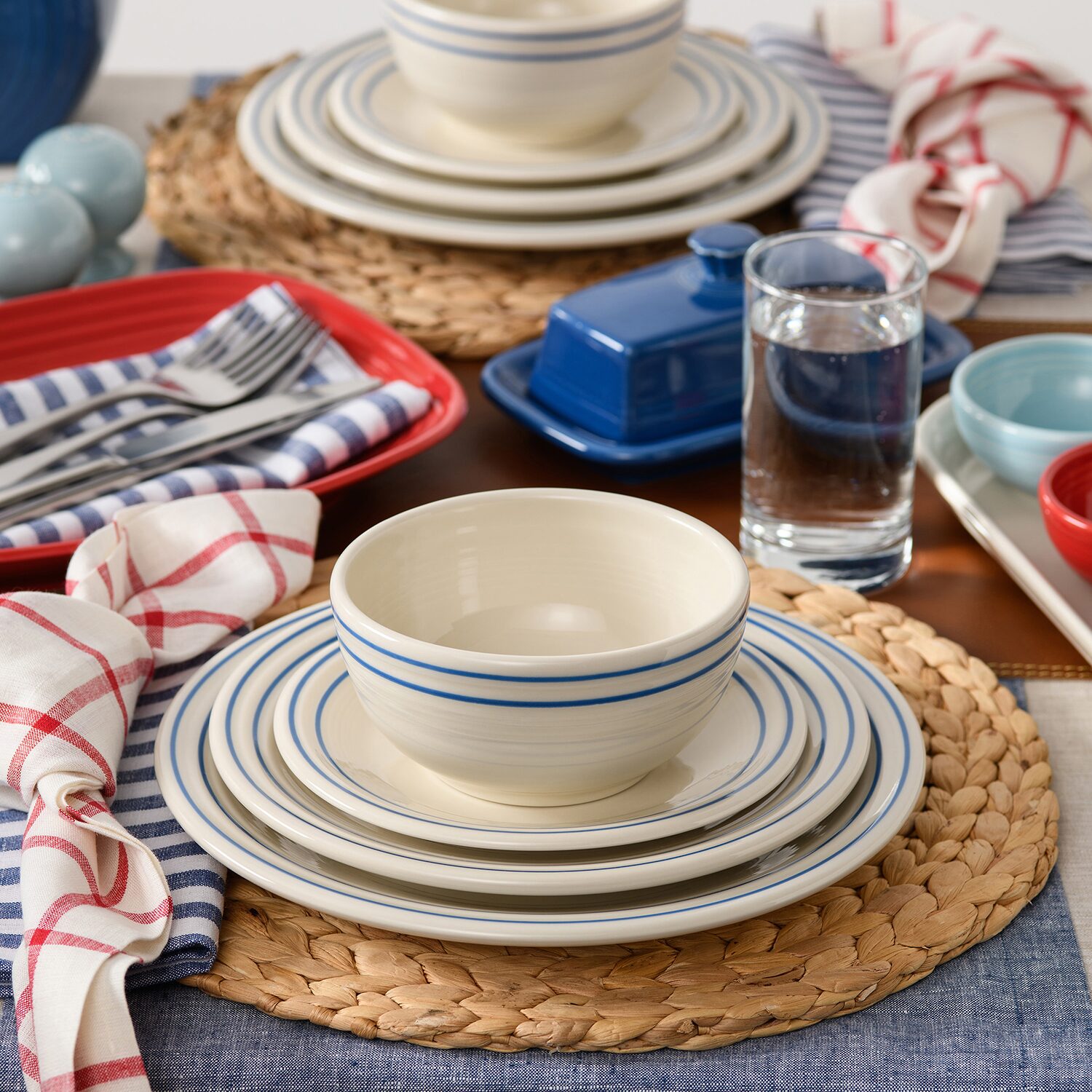 Fiesta Americana 3-pc. Ceramic Dinnerware Set
