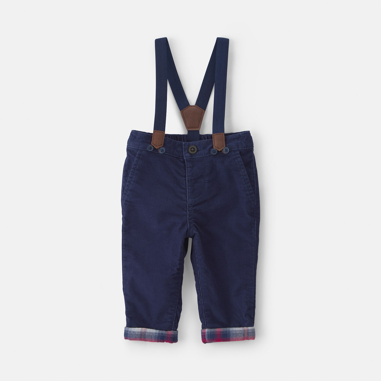 Oshkosh Baby Boys Mid Rise Straight Regular Fit Pull-On Pant
