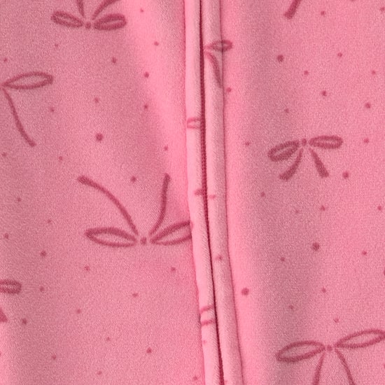 Carter's Microfleece Bow Baby Girls Bows Sleep and Play