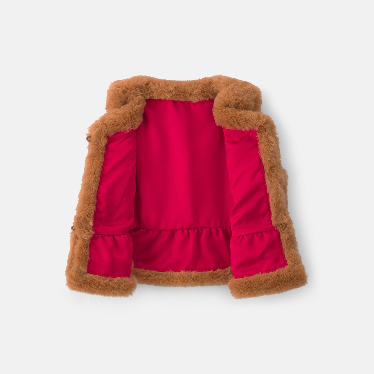 Oshkosh Baby Girls Faux Fur Vest