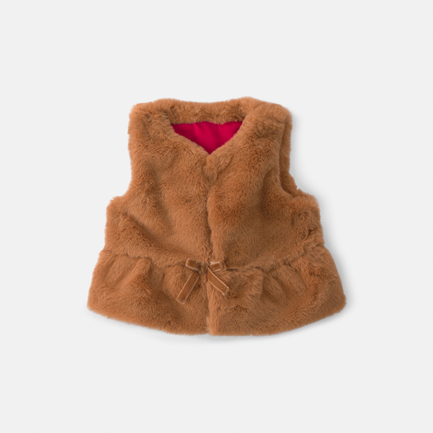 Oshkosh Baby Girls Faux Fur Vest