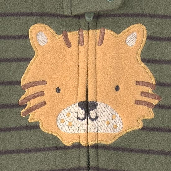 Carter's Microfleece Tiger Baby Boys Striped Sleep and Play