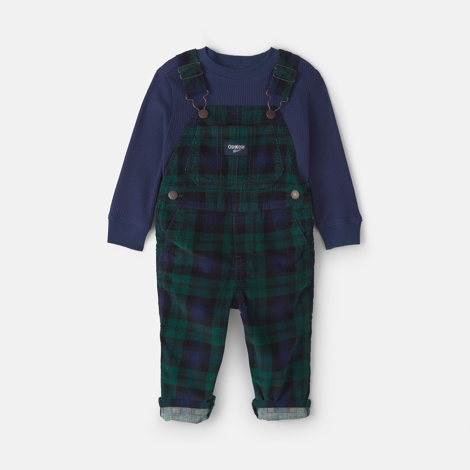 Oshkosh Baby Boys 2-pc. Overall Set