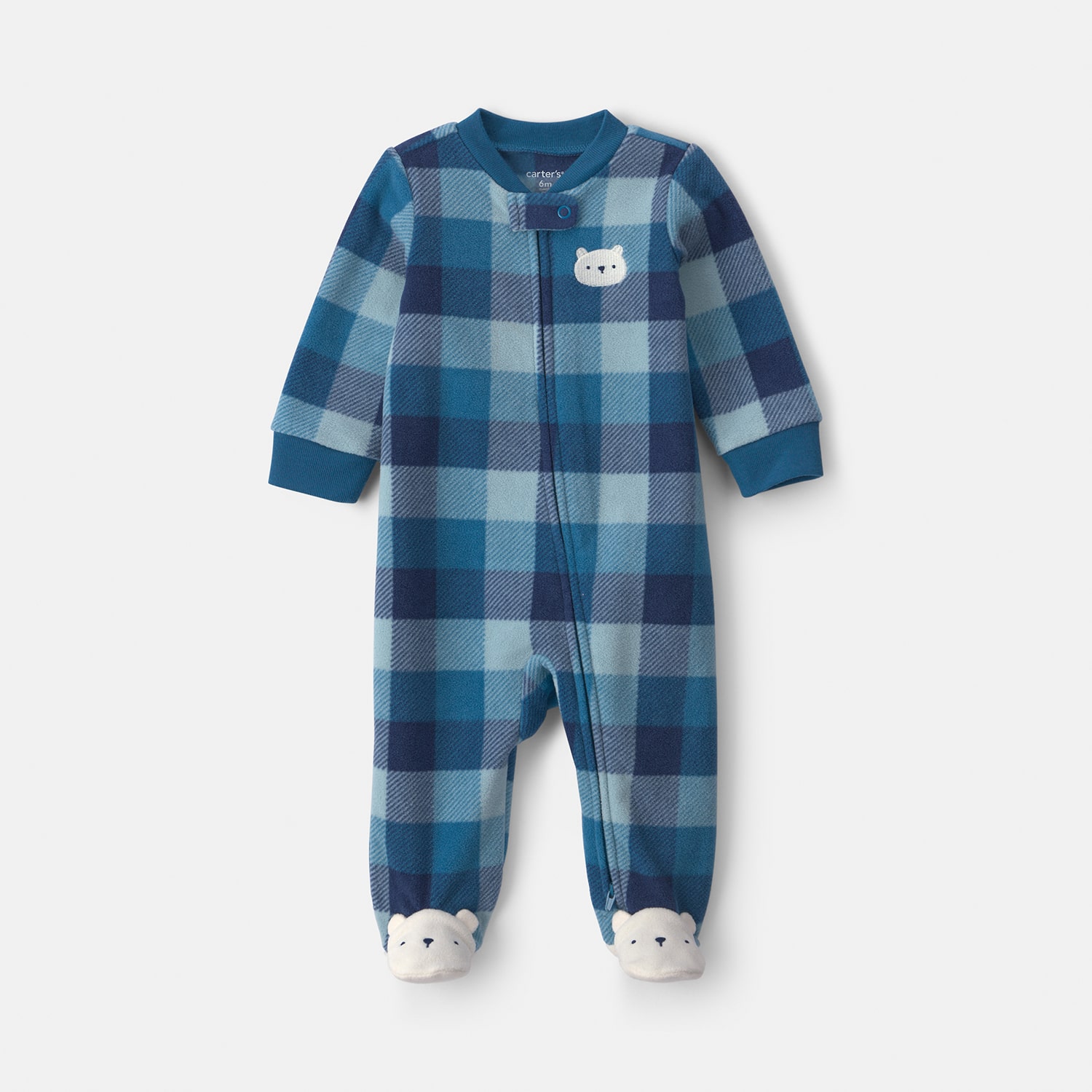 Carter's Baby Boys Plaid Sleep and Play