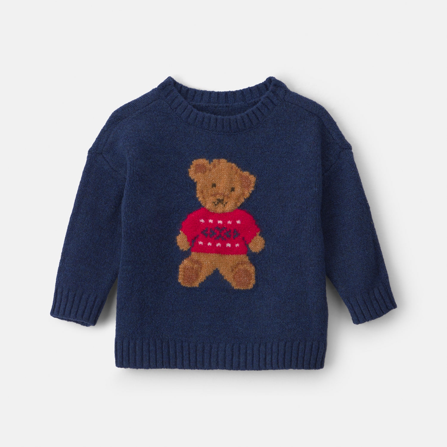 Oshkosh Baby Boys Crew Neck Long Sleeve Pullover Sweater