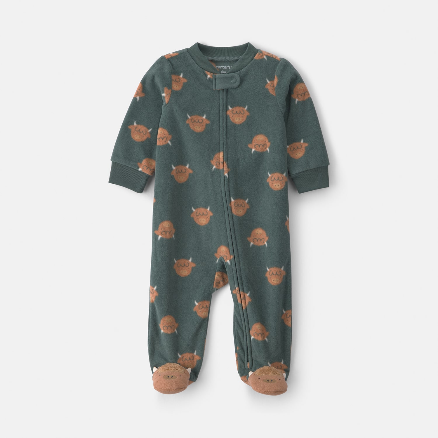 Carter's Cow Baby Boys Sleep and Play