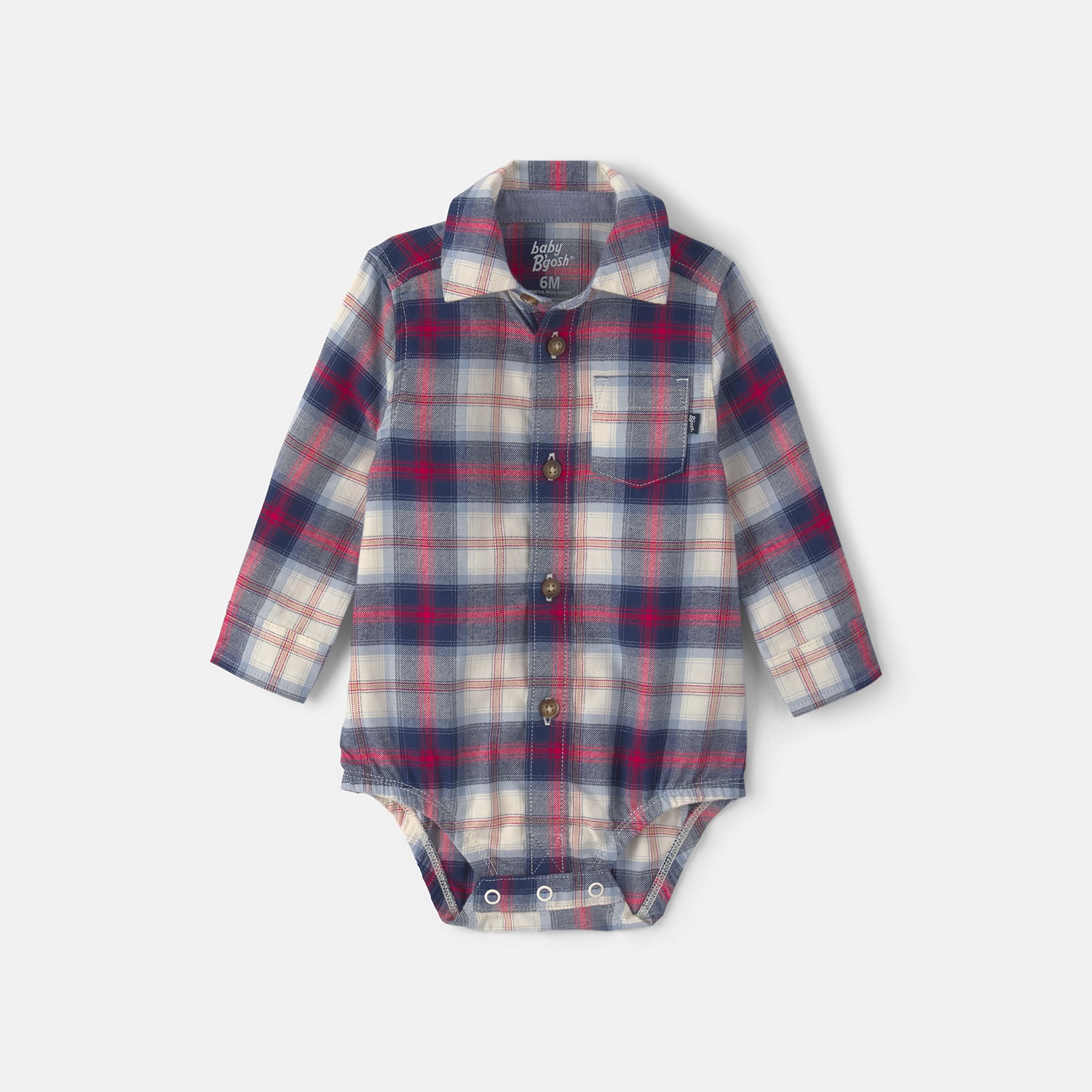 Oshkosh Baby Boys Long Sleeve Bodysuit