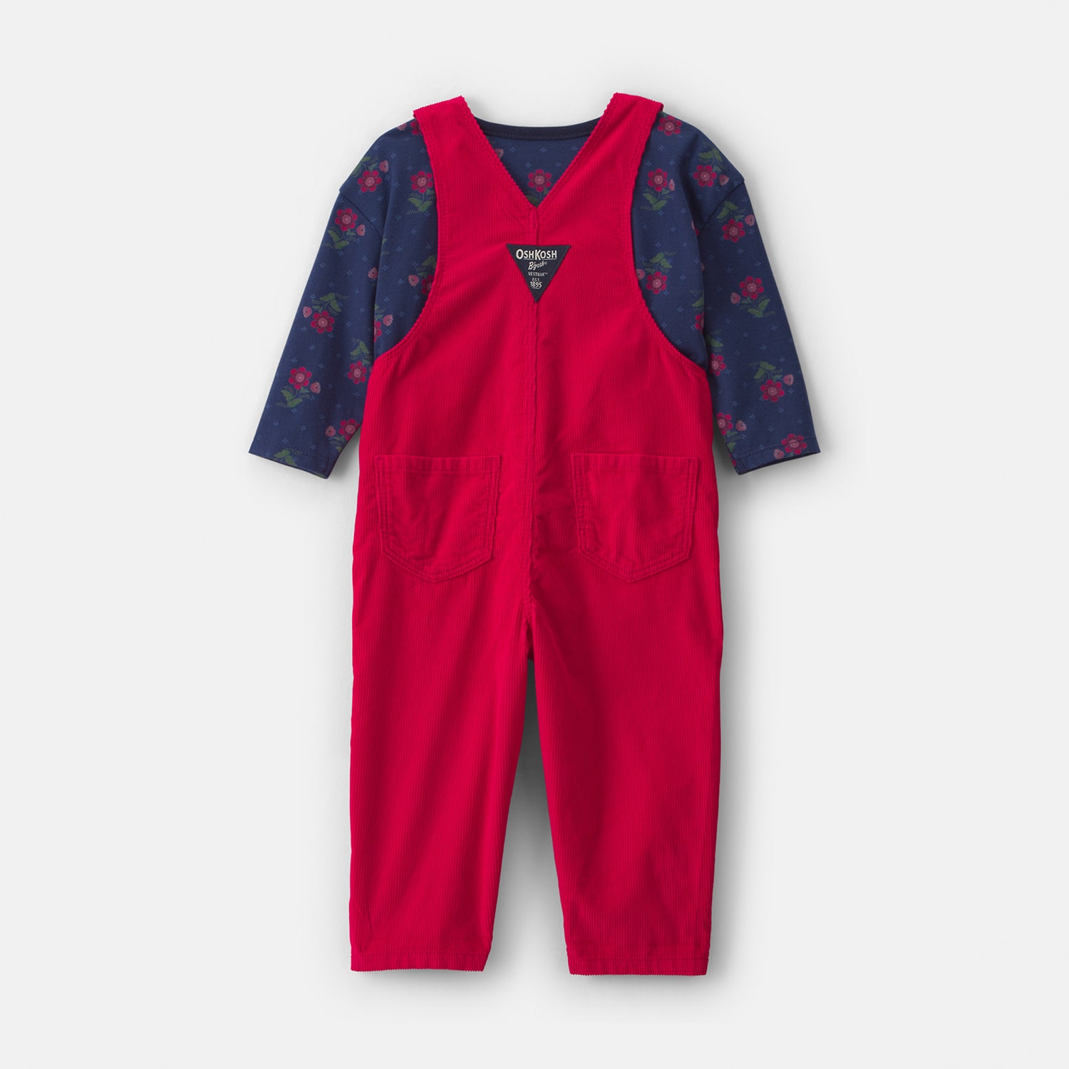 Oshkosh Baby Girls Overall Set