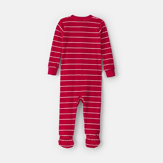 Carter's Dreamplush Baby Boys Footed Crew Neck Long Sleeve One Piece Pajama