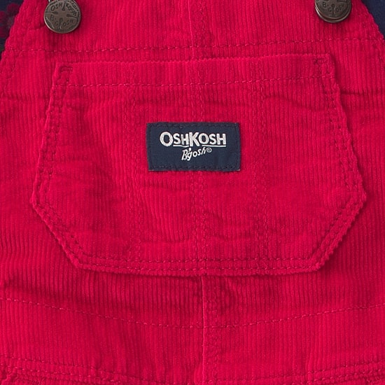 Oshkosh Baby Girls Woven Overall Set