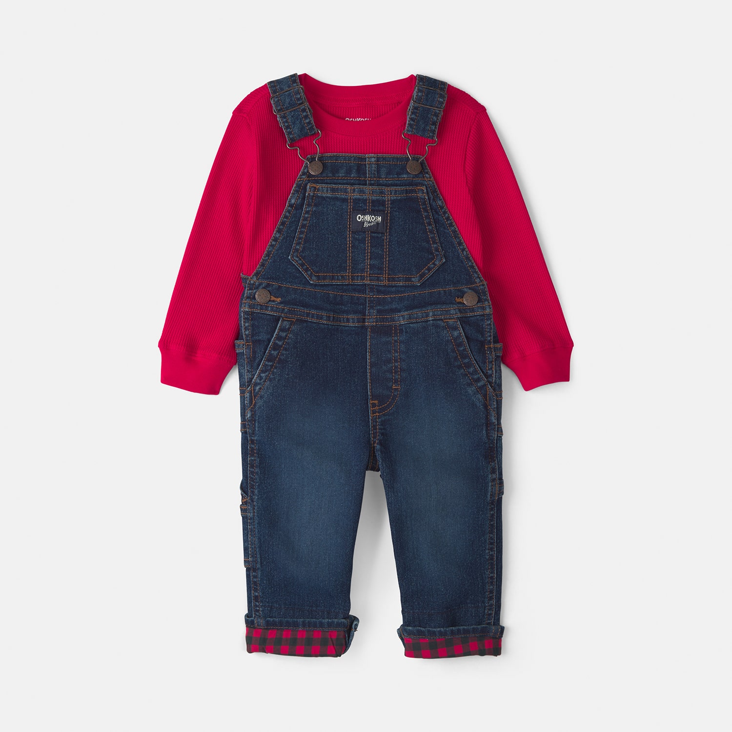 Oshkosh Baby Boys 2-pc. Overall Set