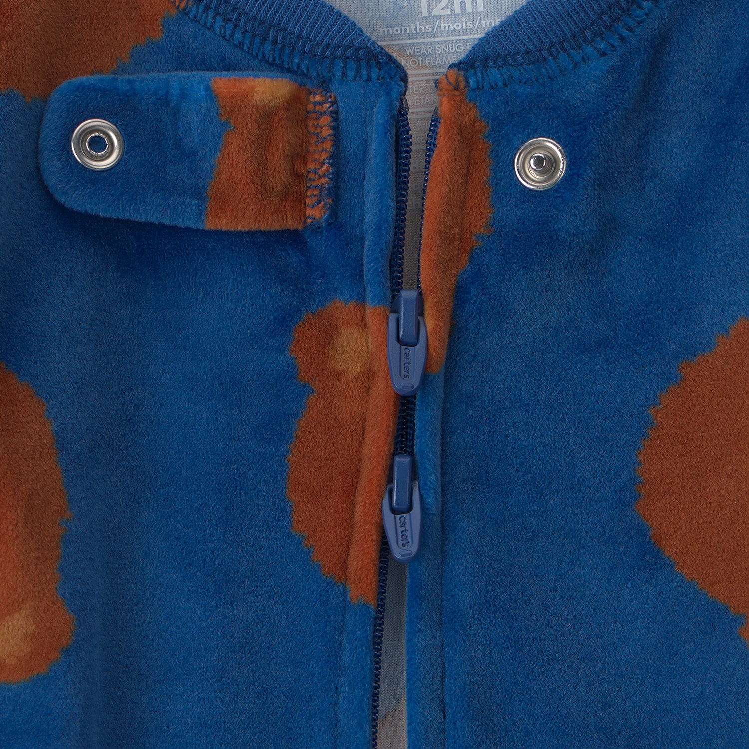 Carter's Baby Boys Footed Long Sleeve One Piece Pajama
