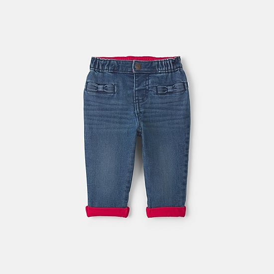 Oshkosh Baby Girls Mid Rise Regular Fit Pull-On Pant