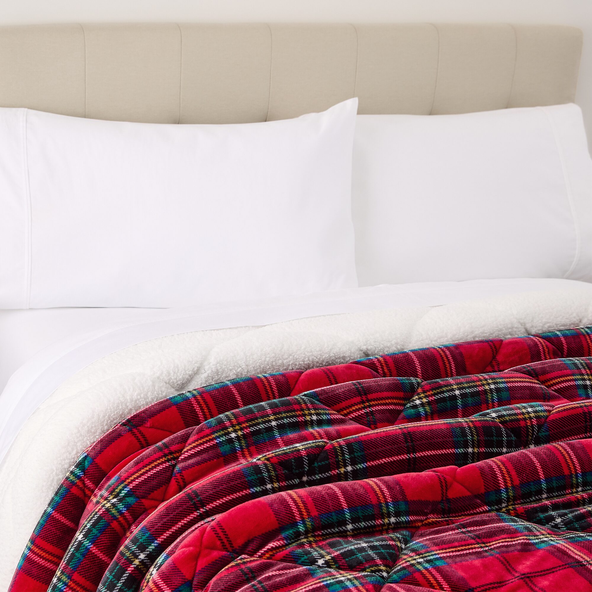 North Pole Trading Co. Mink To Sherpa Reversible Comforter