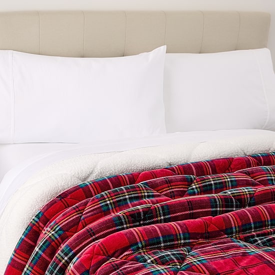 North Pole Trading Co. Mink To Sherpa Reversible Comforter
