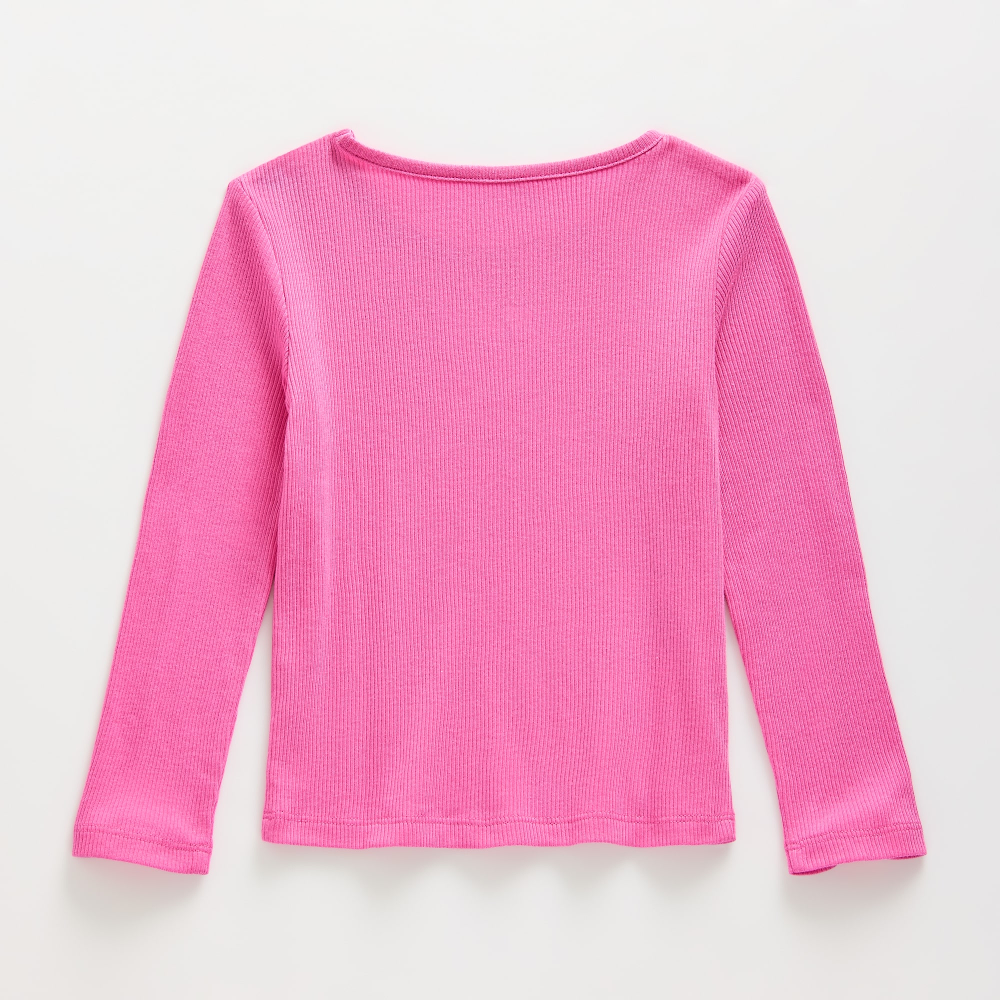 Okie Dokie Toddler & Little Girls Crew Neck Long Sleeve T-Shirt