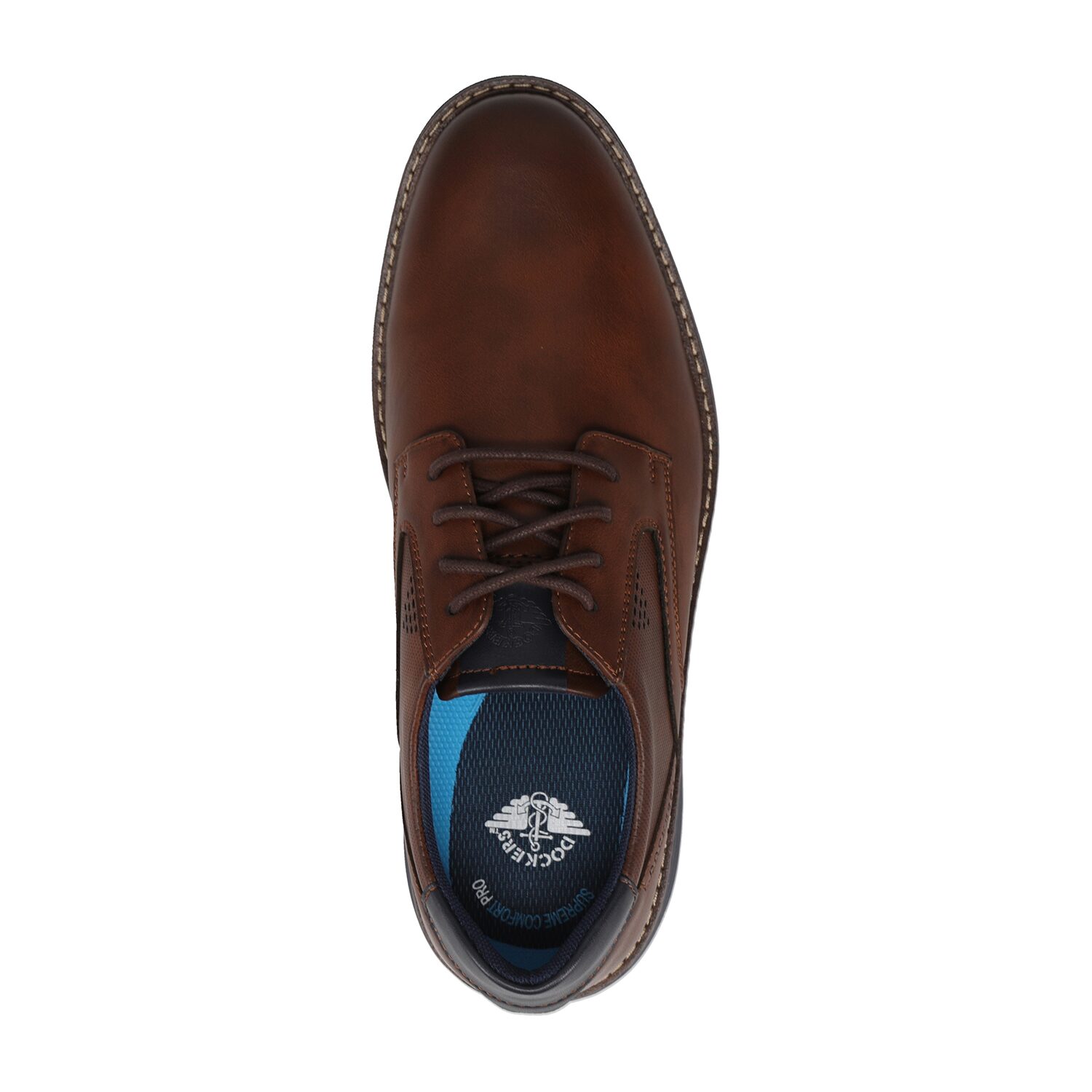Dockers Mateo Mens Round Closed Toe Oxford Shoes