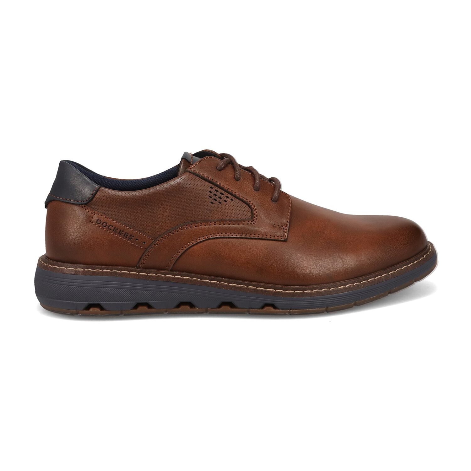 Dockers Mateo Mens Round Closed Toe Oxford Shoes
