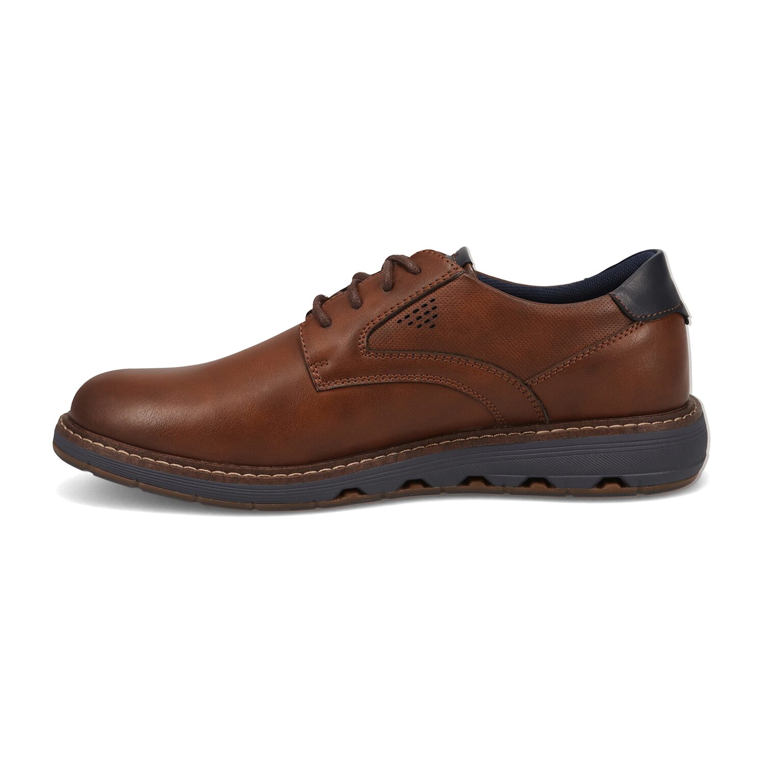 Dockers Mateo Mens Round Closed Toe Oxford Shoes