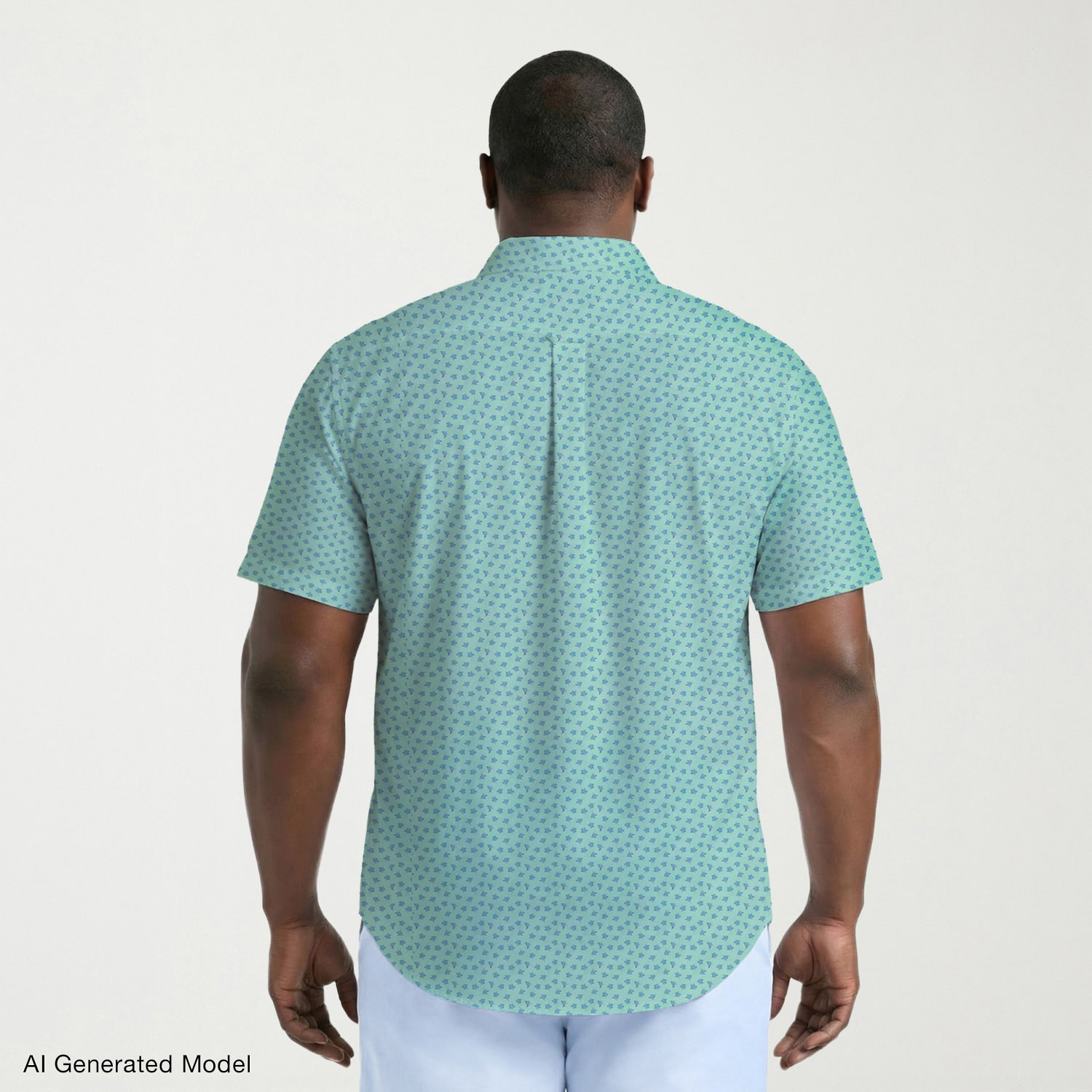 IZOD Breeze Mens Short Sleeve Classic Fit Big and Tall Button-Down Shirt