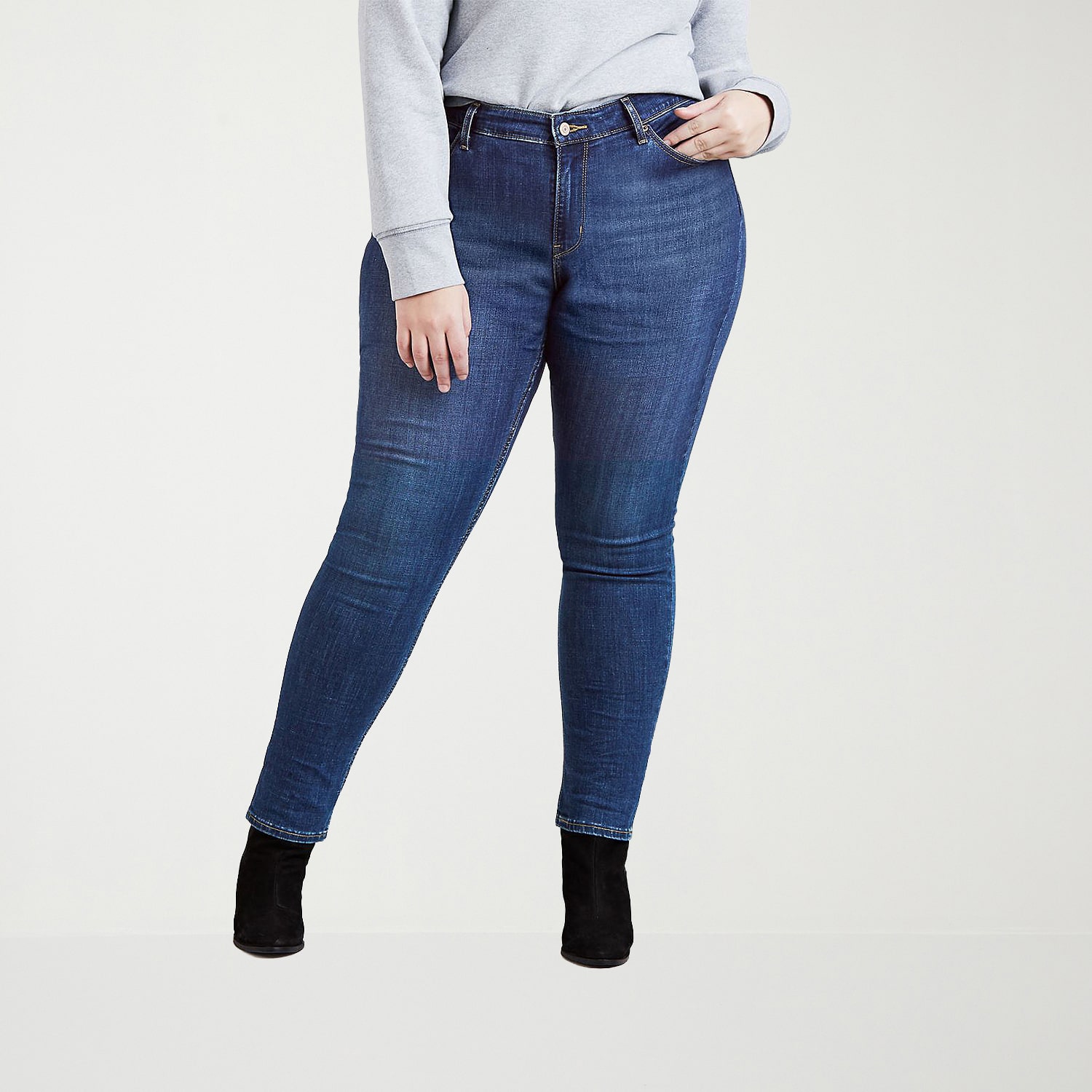 Levi's® Womens Plus 711™ Mid Rise Skinny Jean