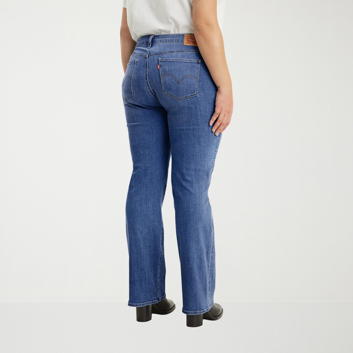 Levi's® Womens Plus Mid Rise Classic Bootcut Jean