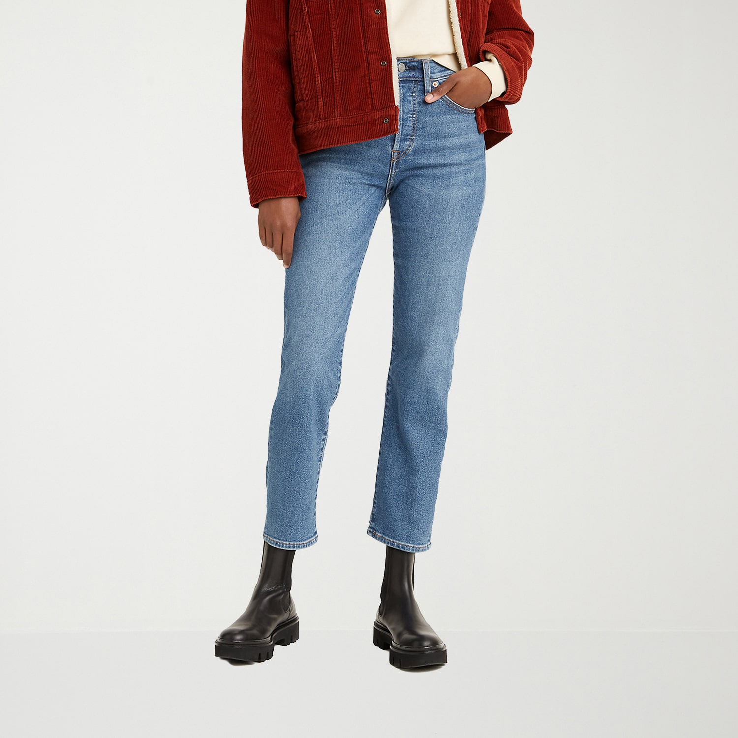Levi's® Womens High Rise Wedgie Straight Jean