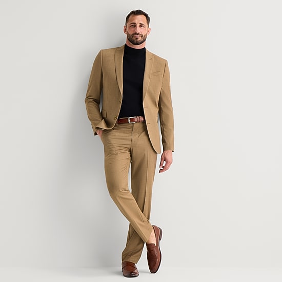 J. Ferrar Ultra Comfort Mens Slim Fit Suit Separates