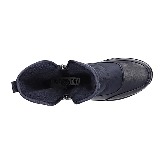 Easy Street Womens Snowfall Flat Heel Snow Boots