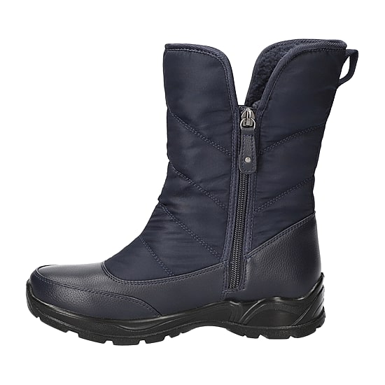 Easy Street Womens Snowfall Flat Heel Snow Boots