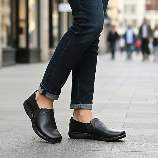 Easy Street Moira Womens Round Closed Toe Slip-On Shoe