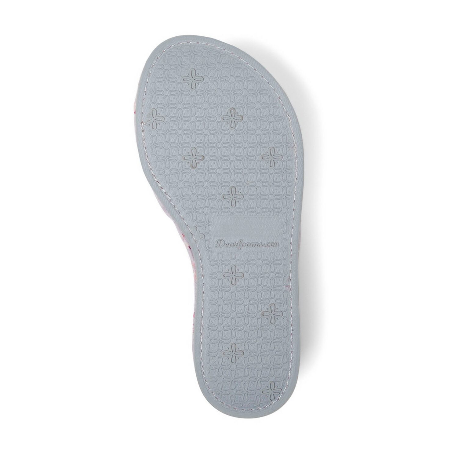 Dearfoams Beatrice Velour Womens Slip-On Slippers