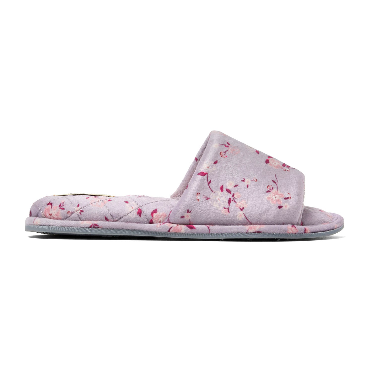 Dearfoams Beatrice Velour Womens Slip-On Slippers