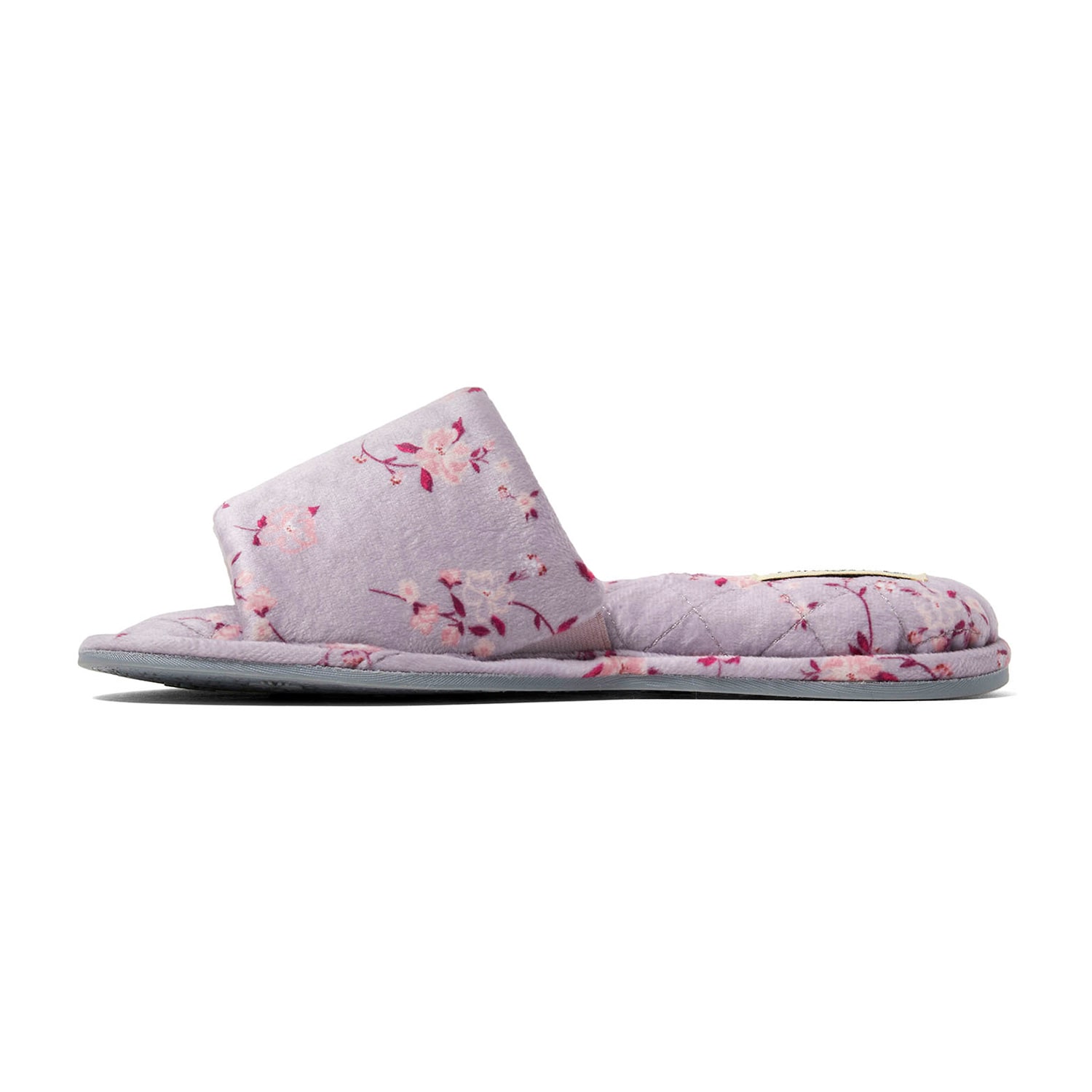 Dearfoams Beatrice Velour Womens Slip-On Slippers
