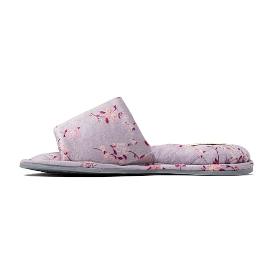 Dearfoams Beatrice Velour Womens Slip-On Slippers