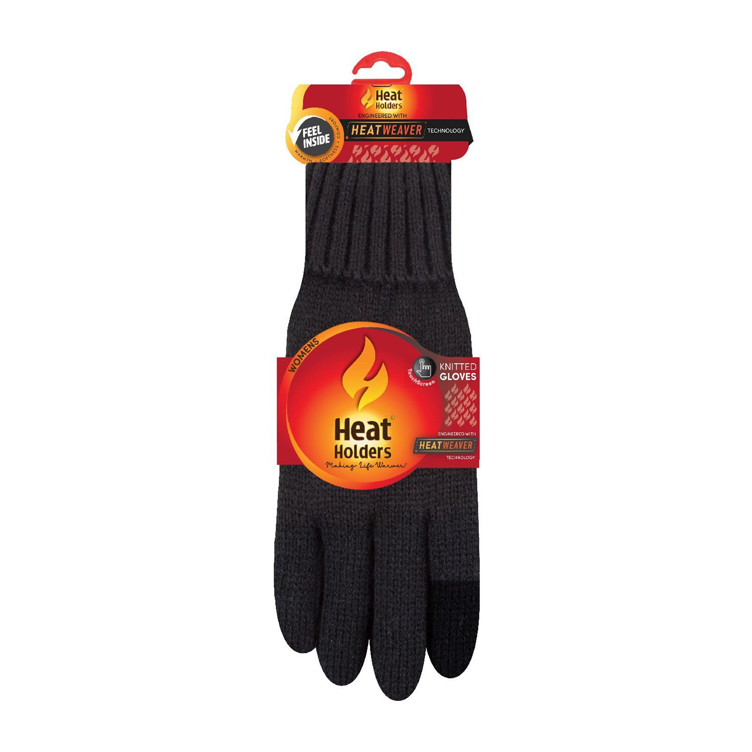 Heat Holders  Cathy Flat Knit With Touch Screen Gloves