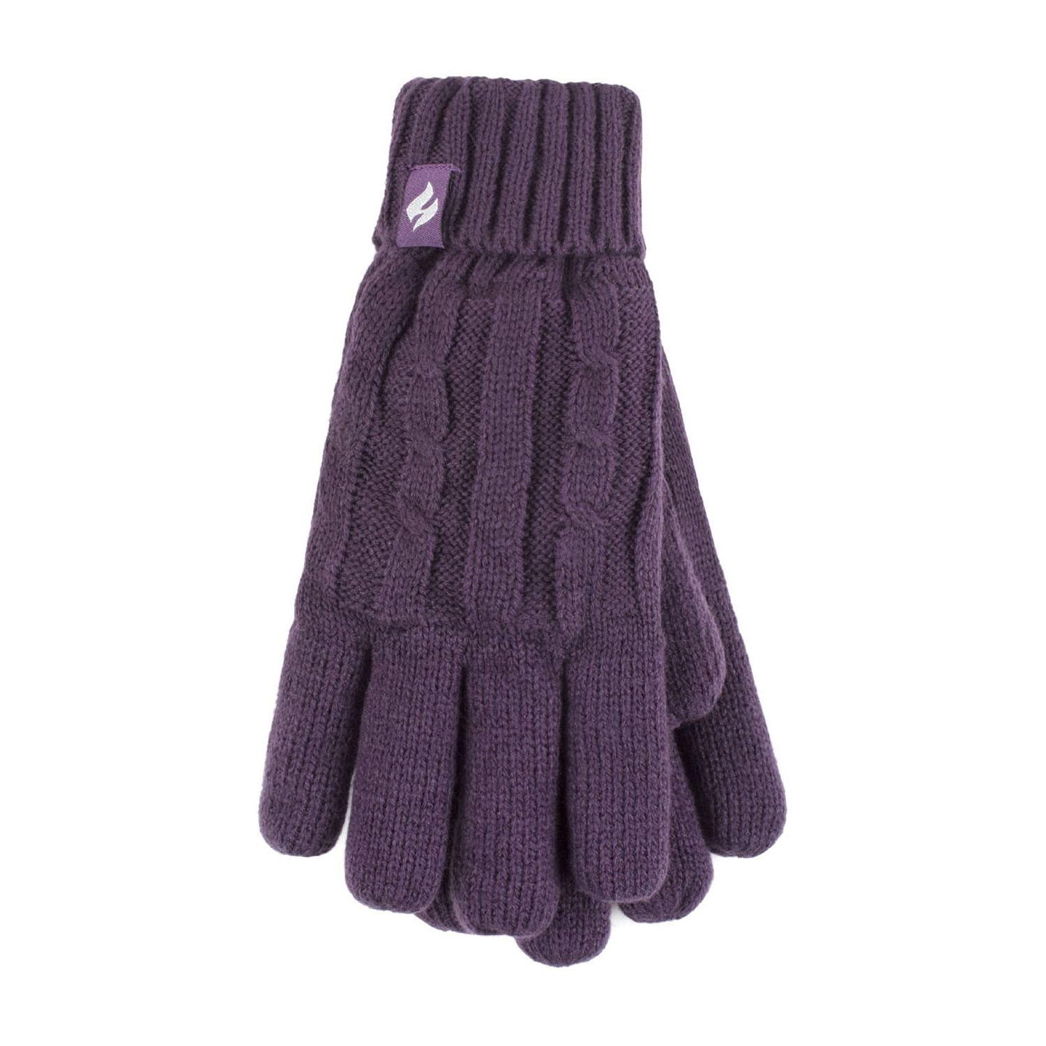 Heat Holders  Amelia Solid Cable Knit Gloves