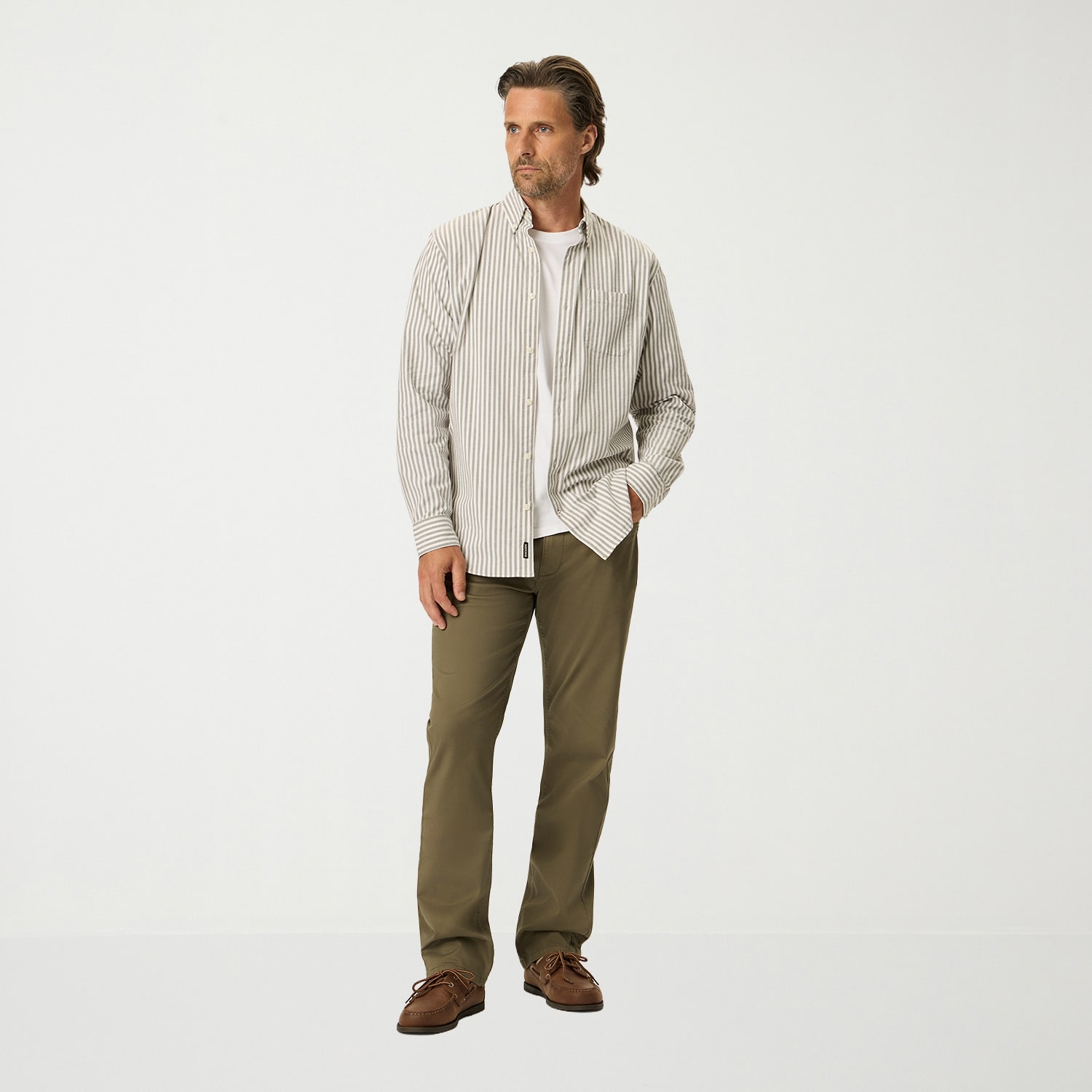 Dockers Ultra Soft Sueded 5 Pocket Mens Straight Fit Flat Front Pant