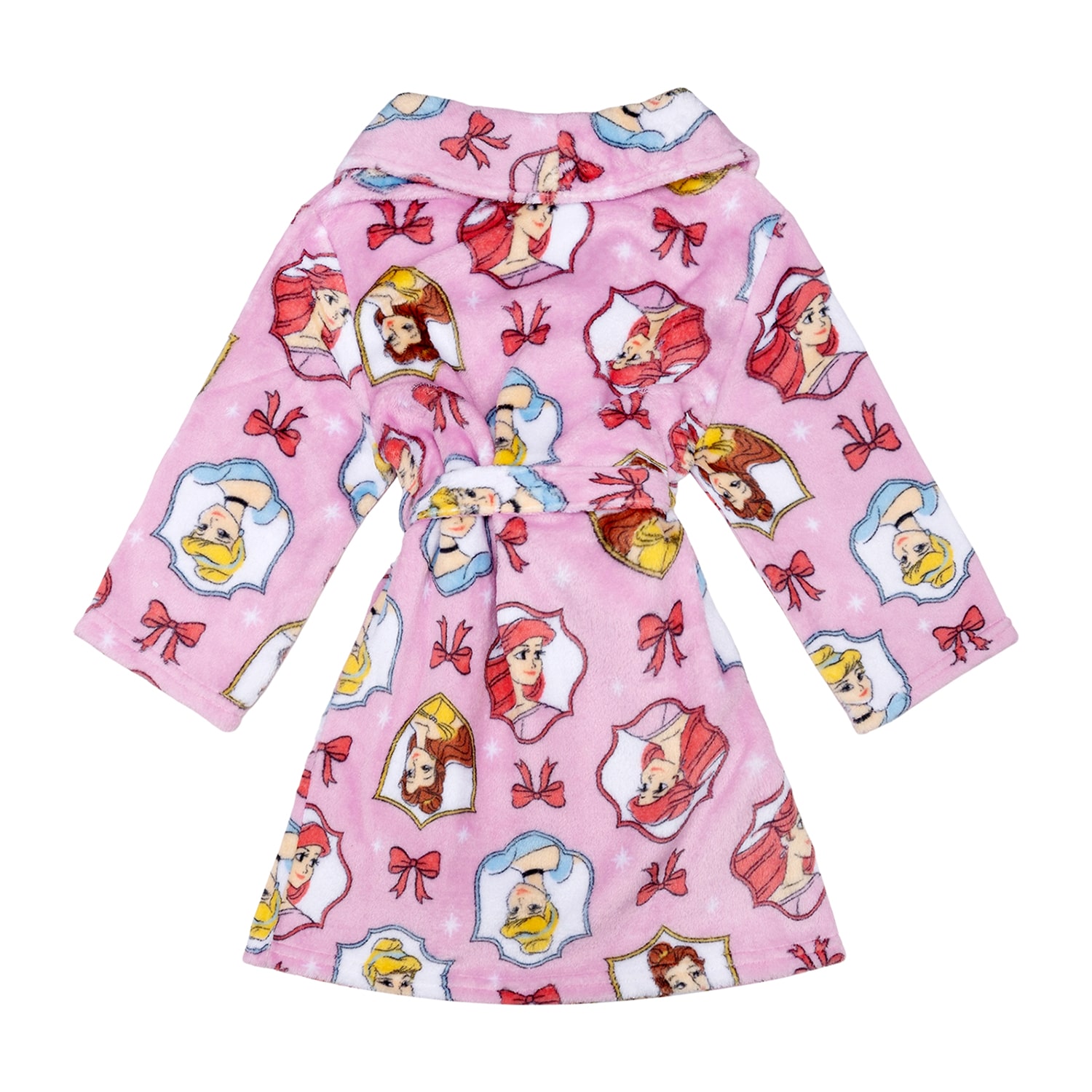 Disney Collection Toddler Girls Knee Length Princess Long Sleeve Robe