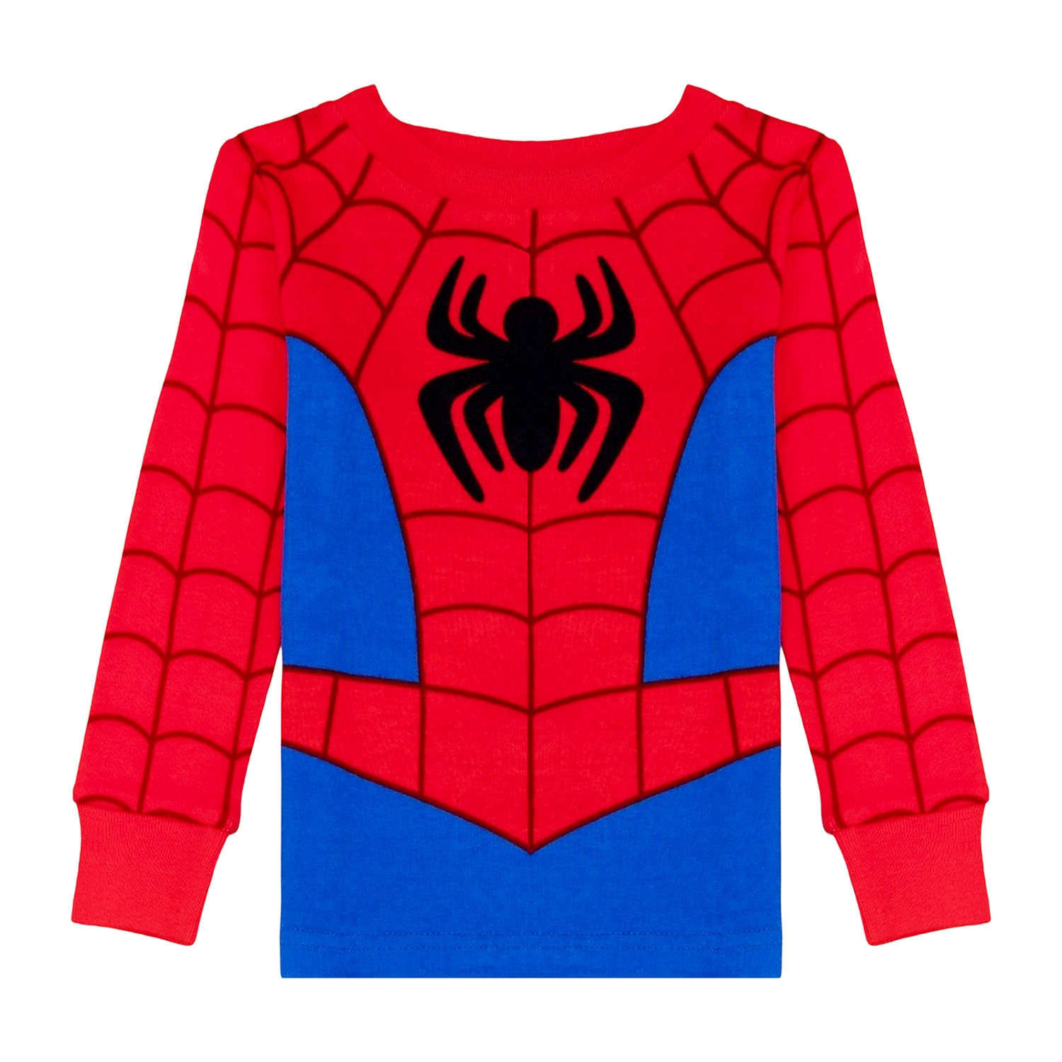 Disney Collection Toddler Boys Marvel Spiderman Long Sleeve 4-pc. Pajama Set