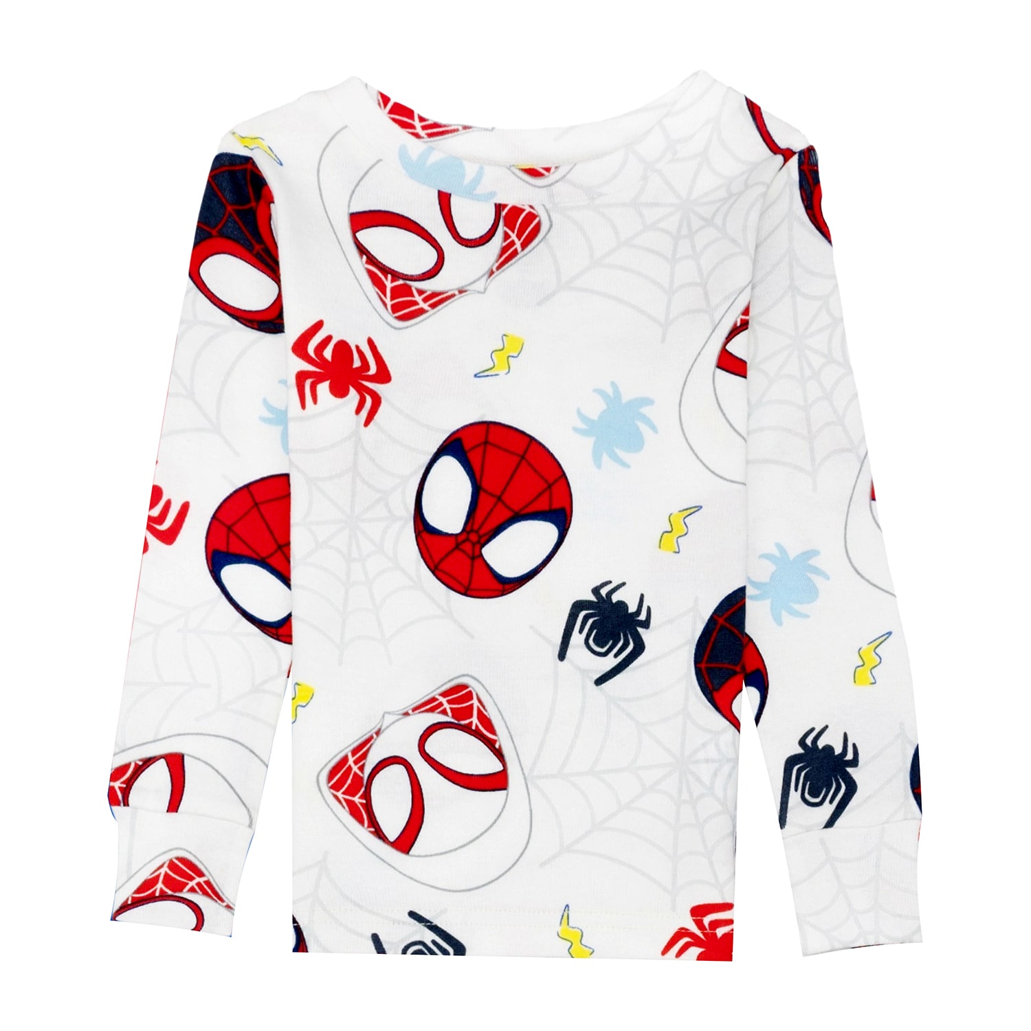 Disney Collection Toddler Boys Marvel Spiderman Long Sleeve 4-pc. Pajama Set