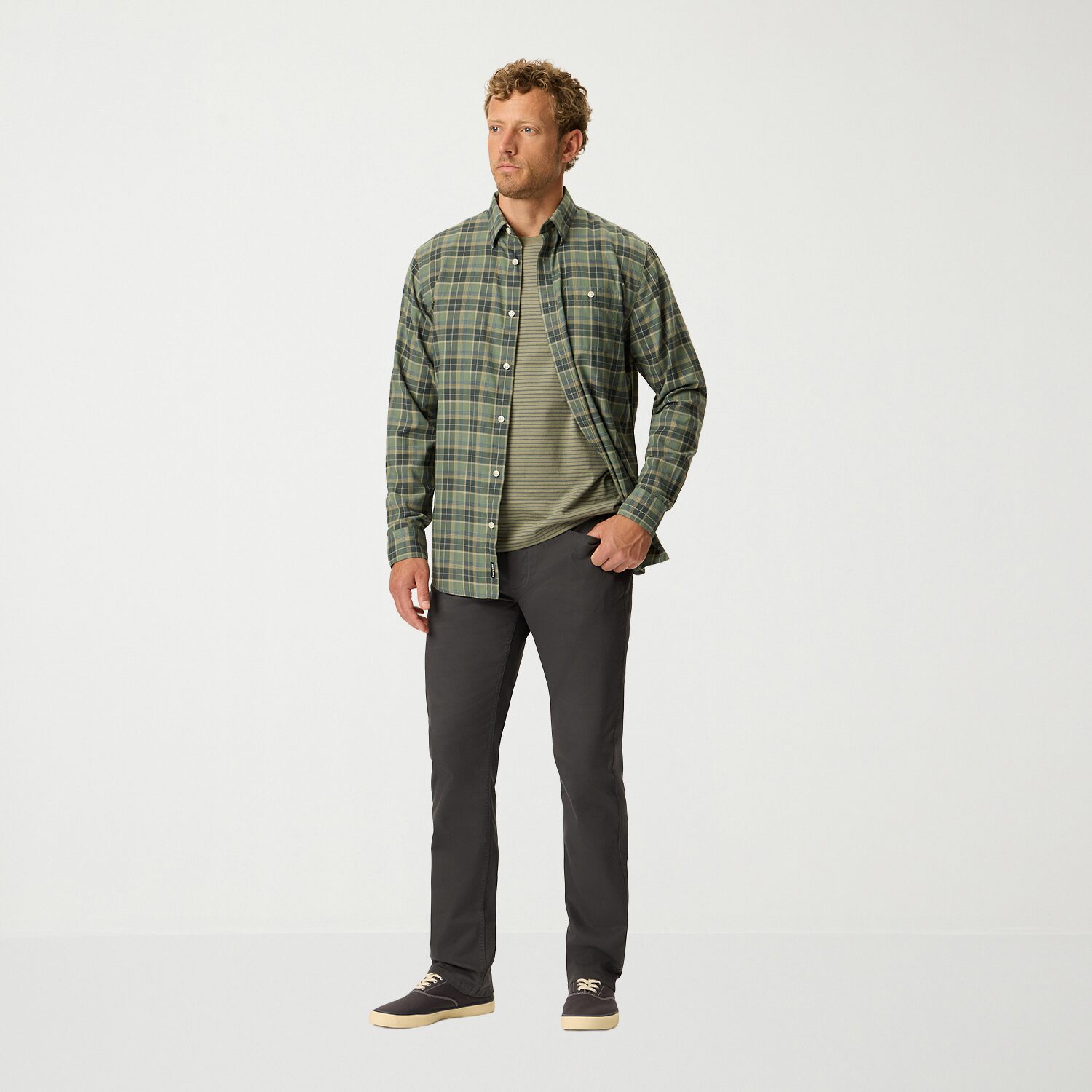 Dockers Ultra Soft Sueded Mens Regular Fit Flat Front Pant