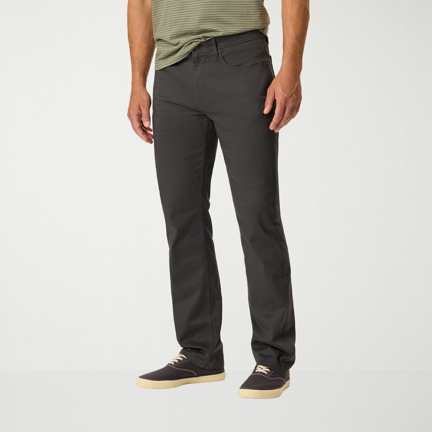 Dockers Ultra Soft Sueded Mens Regular Fit Flat Front Pant