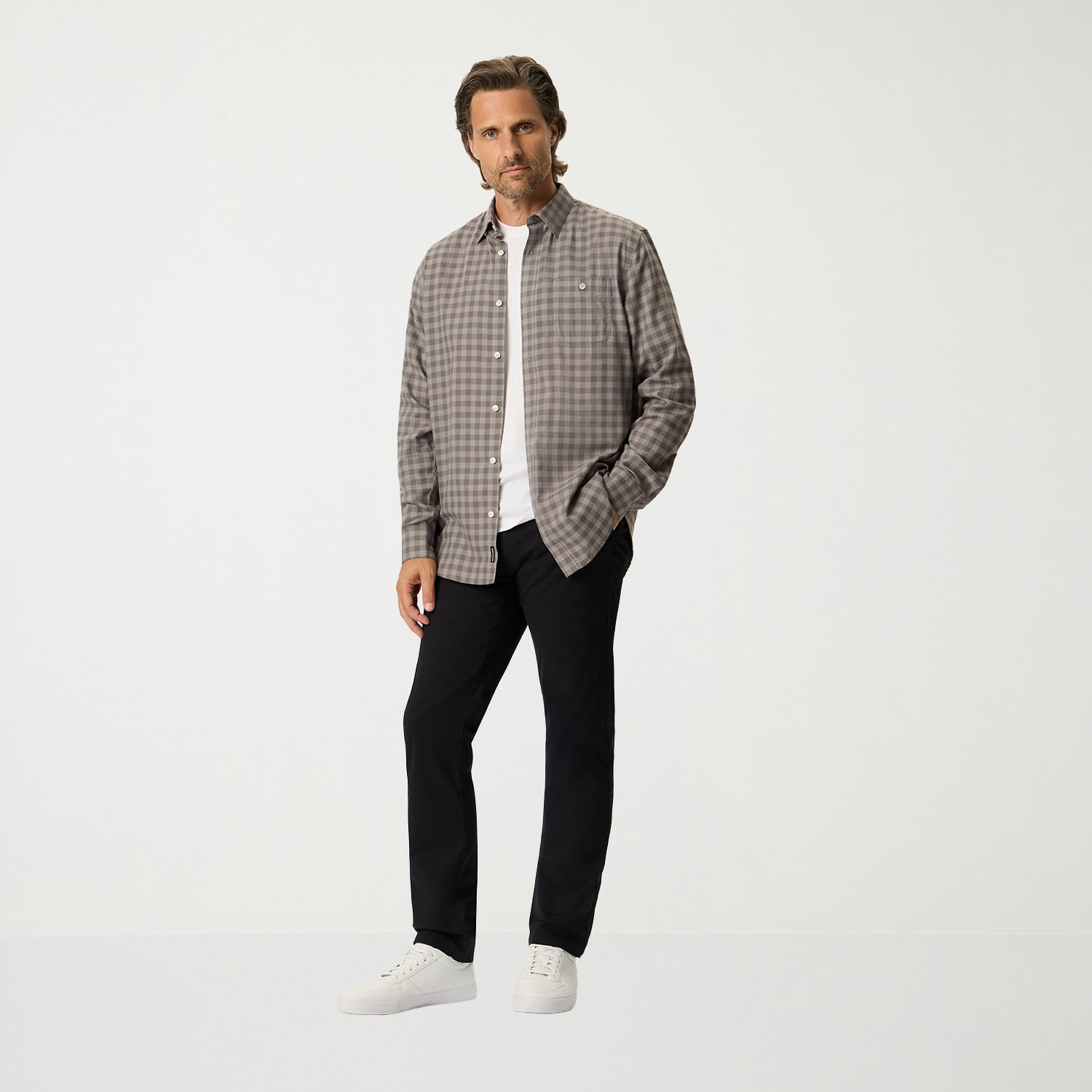 Dockers Essential American Khaki Mens Regular Fit Slim Flat Front Pant
