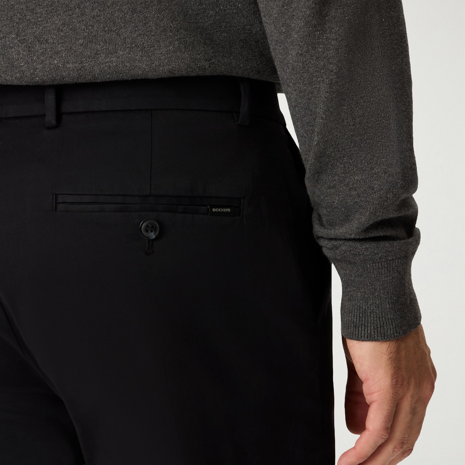 Dockers Ultra Soft Sueded Mens Regular Fit Flat Front Pant