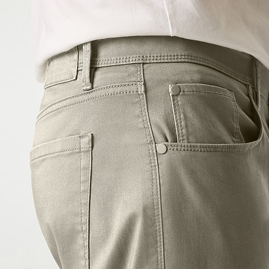 Dockers Ultra Soft Sueded 5 Pocket Mens Straight Fit Flat Front Pant